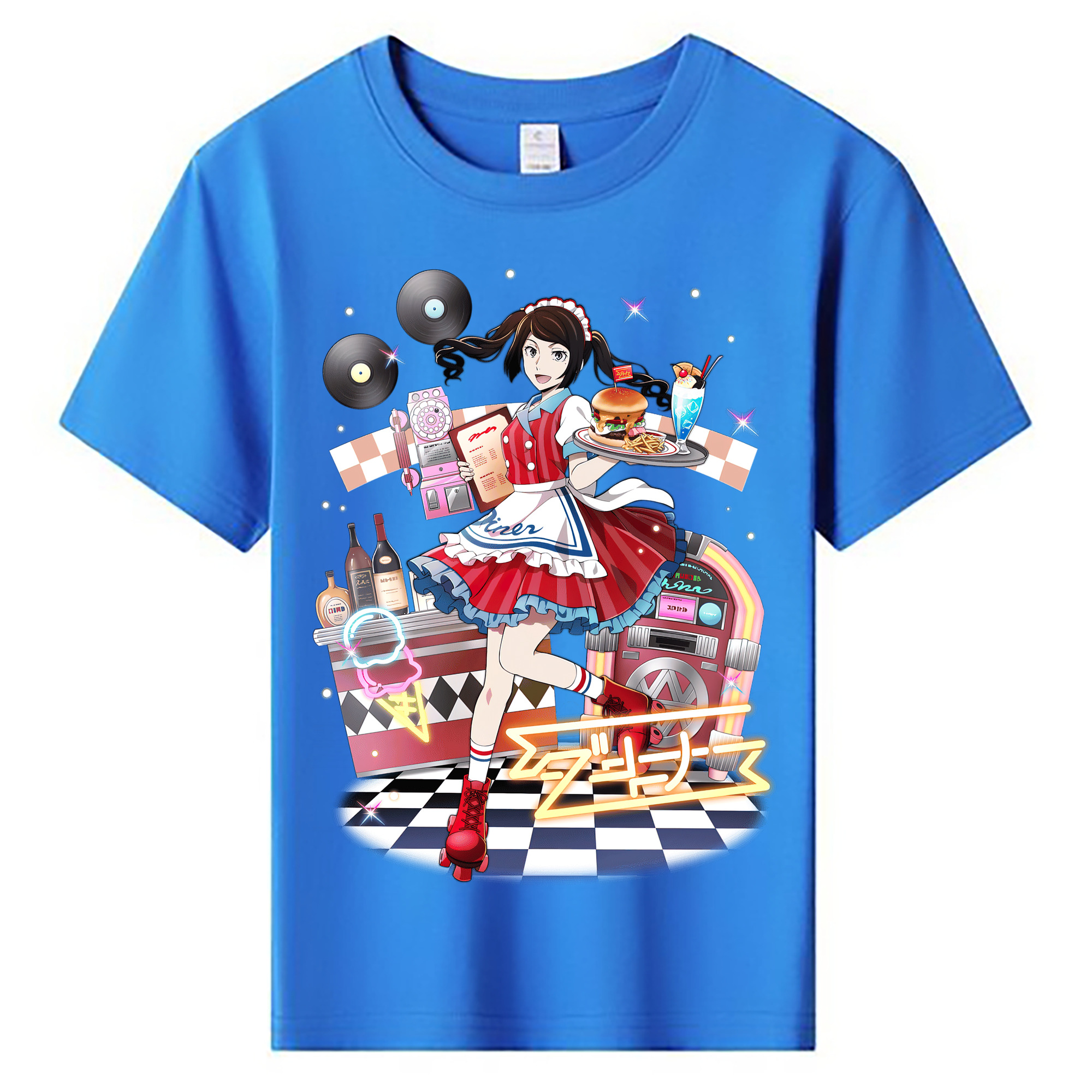 （画像用） 文豪ストレイドッグス Bungo Stray Dogs 綿100％キッズTシャツ（フロントプリント）